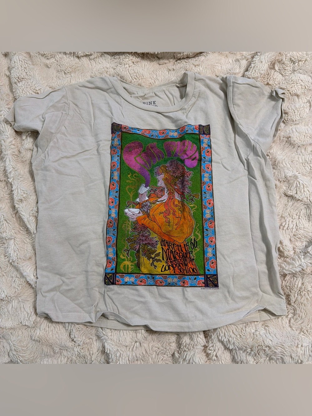 Urban Outfitters Pink Floyd Baby Tee